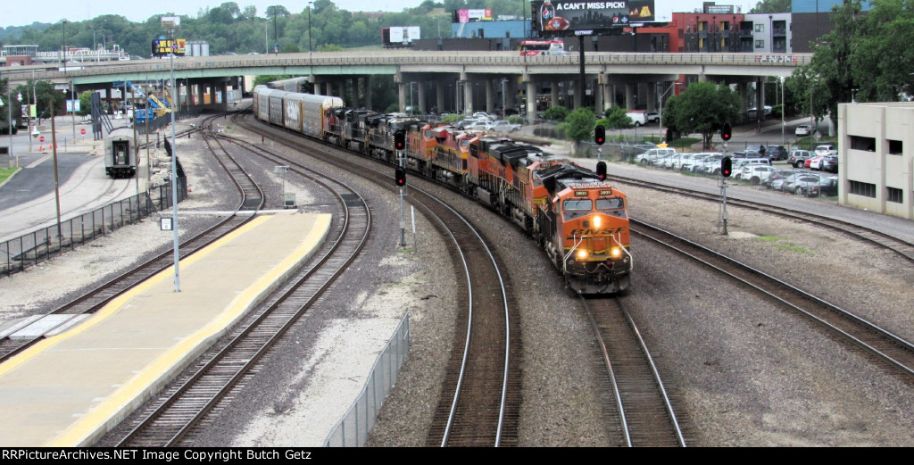 The only train we caught at Union Station...